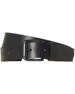 Belt Leather Buckle Black