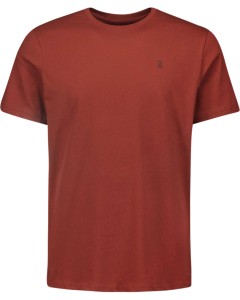 T-Shirt Crewneck Solid Basic Rusty