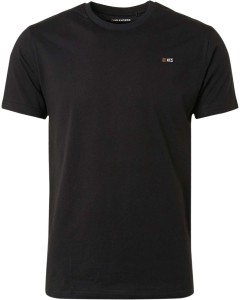 T-Shirt Crewneck Solid Basic Black