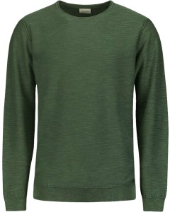 Pullover Crewneck Garment Dyed + St Dark Green