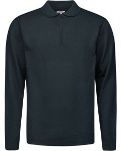 Pullover Polo Half Zip Night