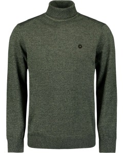 Pullover Rollneck 2 Coloured Melang Smoke