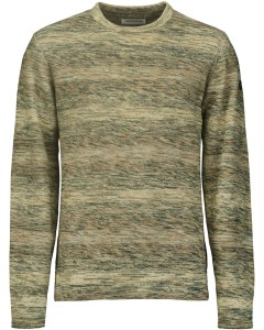 Pullover Crewneck Cable Jacquard De Smoke