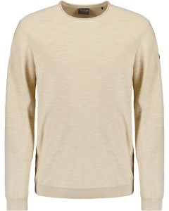 Pullover Crewneck Garment Dyed + St Cement