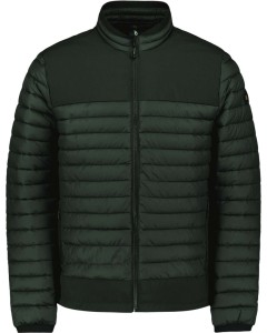 Jacket Short Fit Padded Dark Moss