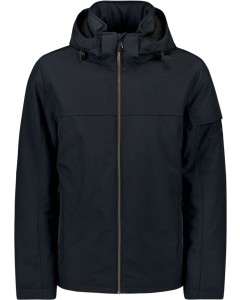 Jacket Short Fit Hooded Softshell S Night