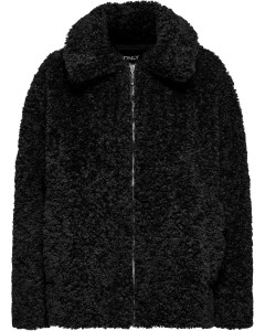 ONLCALI FAUX FUR JACKET CC OTW Black