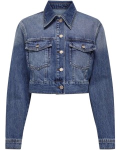 ONLHEATHER LS WAISTBAND DENIM JACKET