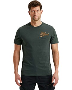 Short sleeve r-neck single jersey Green Gables