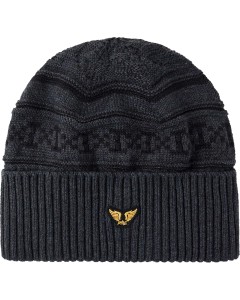 Beanie Knitted Antracite Melee