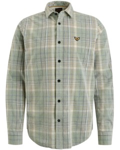 Long sleeve shirt fine corduroy ya ivy green