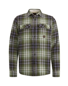 Long Sleeve Shirt Heavy Twill Chec Rosin