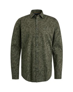 Long Sleeve Shirt Print On Poplin Rosin