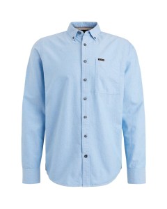 Long Sleeve Shirt Oxford Della Robbia Blue