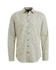 Long Sleeve Shirt Print On Poplin Birch