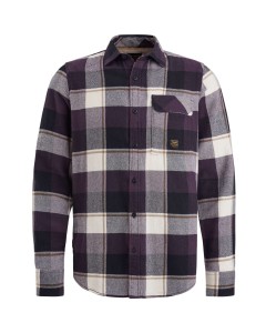 Long Sleeve Shirt Ctn Flanel H. tw Plum Perfect