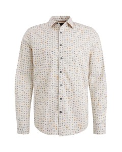 Long Sleeve Shirt Print on Poplin Birch