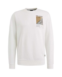 Crewneck interlock jersey Snow White