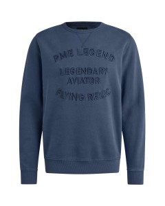 Crewneck gd terry True Navy