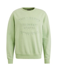 Crewneck gd terry Quiet Green