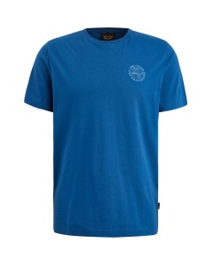 Short sleeve r-neck single jersey True Blue