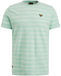 Short sleeve r-neck yd stripe jers yucca