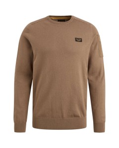 R-neck American classic knit Otter