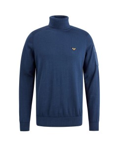 Turtleneck cotton knit Naval Academy