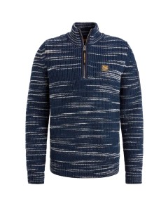 Half zip collar wool mix Naval Academy