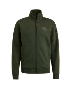 Zip jacket jacquard interlock swea Rosin