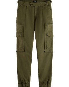 Seasonal - Garment-dyed cargo pants Army