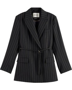 LUREX PINSTRIPE DB BLAZER SPRUCE AURORA