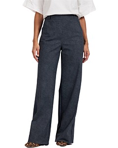 Lexie bonded denim trousers