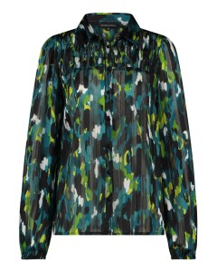 Blouse Print Petrols