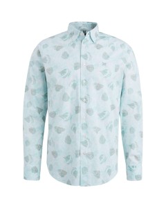 Long Sleeve Shirt Print on fine po Jet Stream