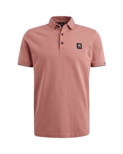 Polo korte mouw pique gentleman old rose