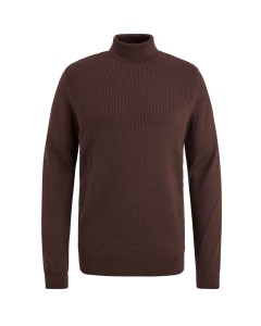 Roll neck pima cotton Hot Fudge