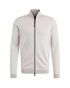 Zip jacket cotton modal plated Jet Stream