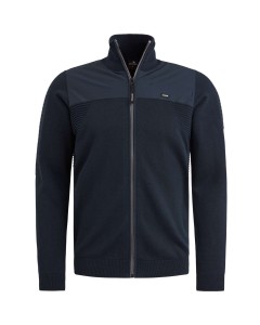 Zip jacket cotton modal Sky Captain