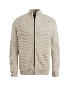 Zip jacket ruler wool blend Pure Cashmere