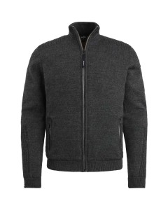 Button jacket the george wool blen Antracite Melee