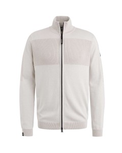 Zip jacket cotton modal Jet Stream