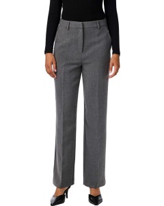 YASLIKKA HW WIDE PANTS S. NOOS Dark Grey Melange