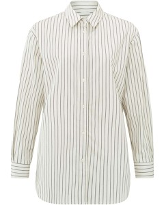 Striped relaxed blouse CHALK WHITE DESSIN