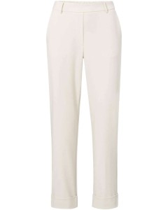 Pantalon with elastic waist CHALK WHITE