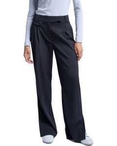 wide leg trousers with pocket ANTHRACITE MELANGE