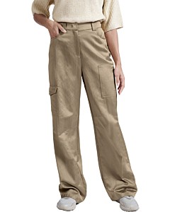 Satin cargo trousers SAFARI