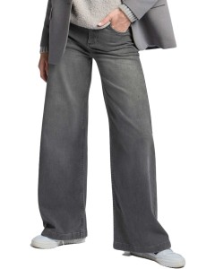 Extra wide leg denim - L30 MEDIUM GREY DENIM