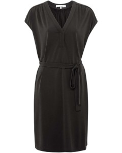 Sleeveless jersey dress LICORICE BLACK