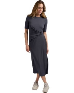 Dress with ring detail ANTHRACITE